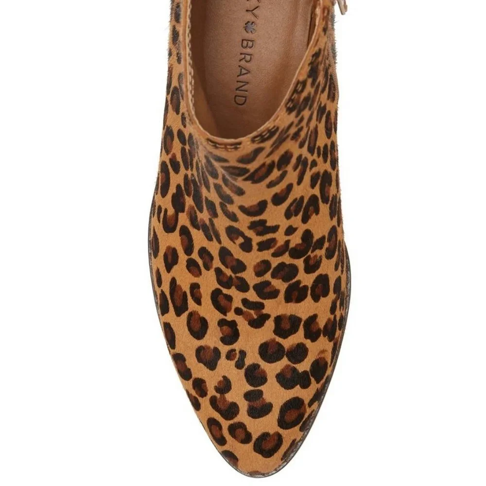 Lucky Brand Lenree2 Calf Hair Bootie / Size 6/ NIB